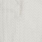 Girls' White Round Neck Casual T-Shirt, White, small