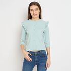 Ladies'  Crop  Top, Light Green, small image number null
