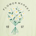 Girls Light Sage Green Crew Neck Casual Sweatshirt, Light Green, small image number null