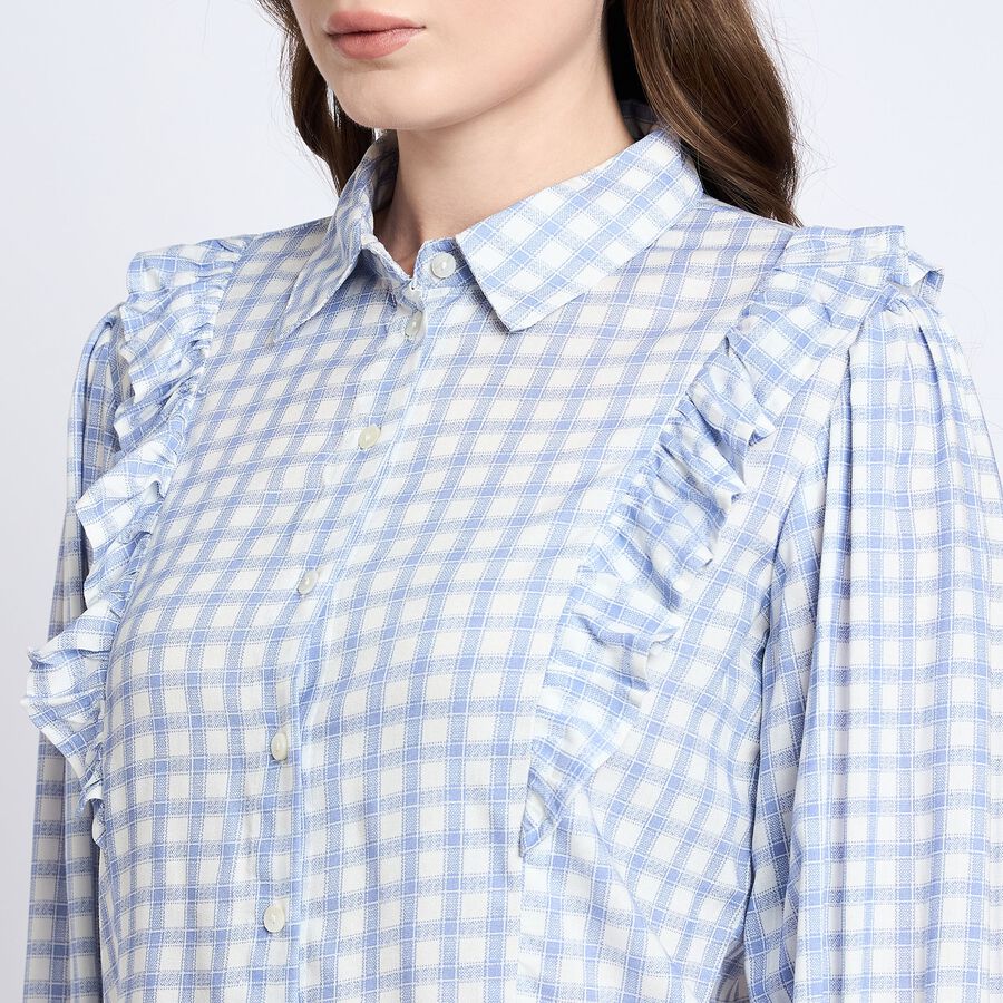 Ladies' Shirt, हल्का नीला, large image number null