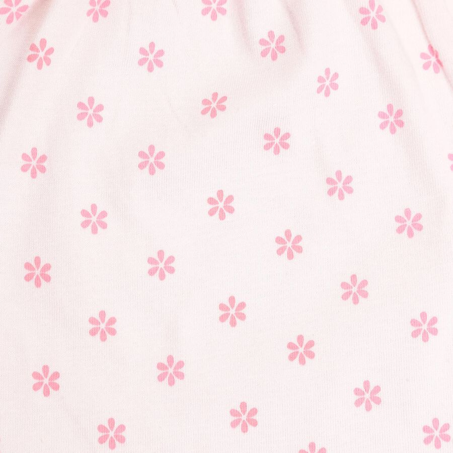 Infants Cotton Shorts Set, Pink, large image number null