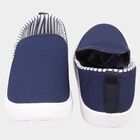 Men Solid Slip-On Casual Shoes, Navy Blue, small image number null