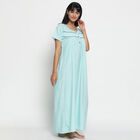 All Over Print Nighty, हल्का नीला, small image number null