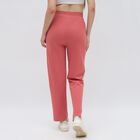 Women's Cotton Blend Relaxed Fit Track Pants, मूँगा (कोरल), small image number null
