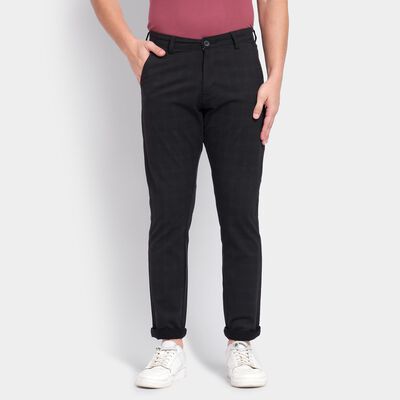 Men's Slim Fit Casual Trousers 
