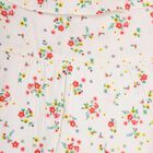 Girls' 100% Cotton Frock, Off White, small image number null