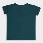Girls' T-Shirt, गहरा हरा, small image number null