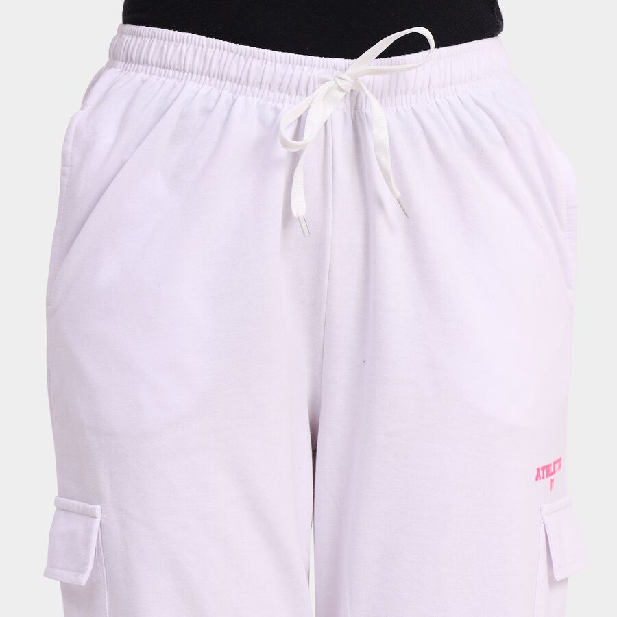 Ladies' Track Pants, सफ़ेद, large image number null