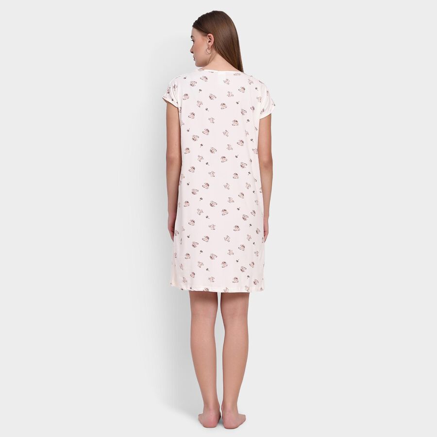 Ladies' Nighty , Beige, large image number null