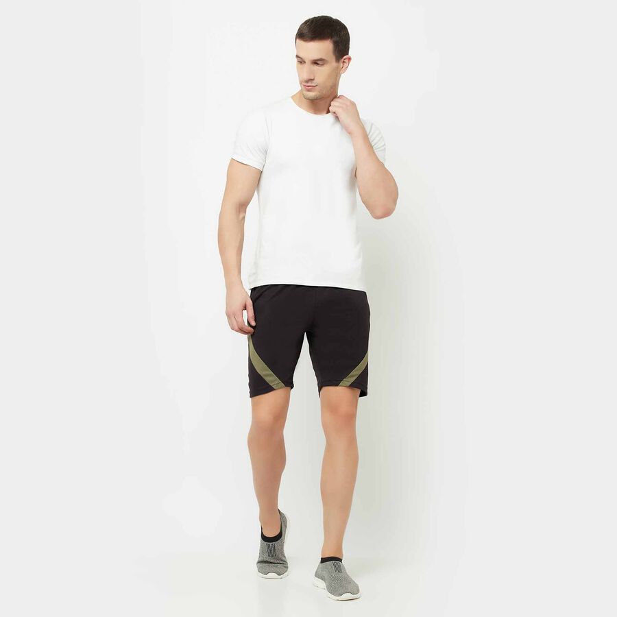 Cut & Sew Active Bermuda, Black, large image number null