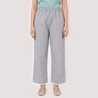 Women's Grey Regular Fit Printed Palazzos, Light Grey, small