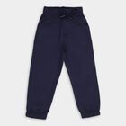 Boys' 100% Cotton Trousers, Navy Blue, small image number null