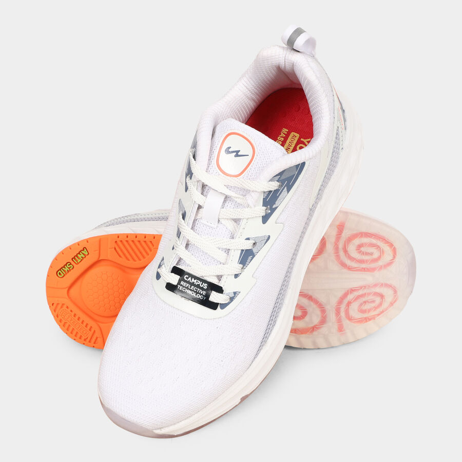 Men's Sports Shoes, White, large