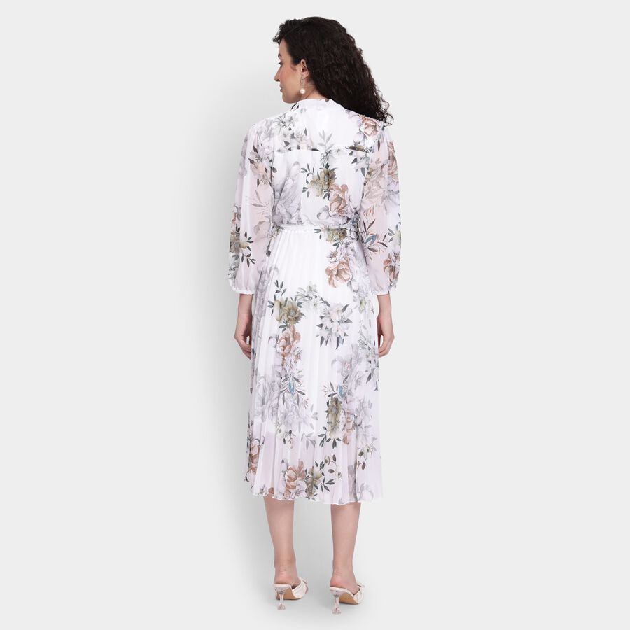 Ladies' Dress , ऑफ व्हाइट, large image number null