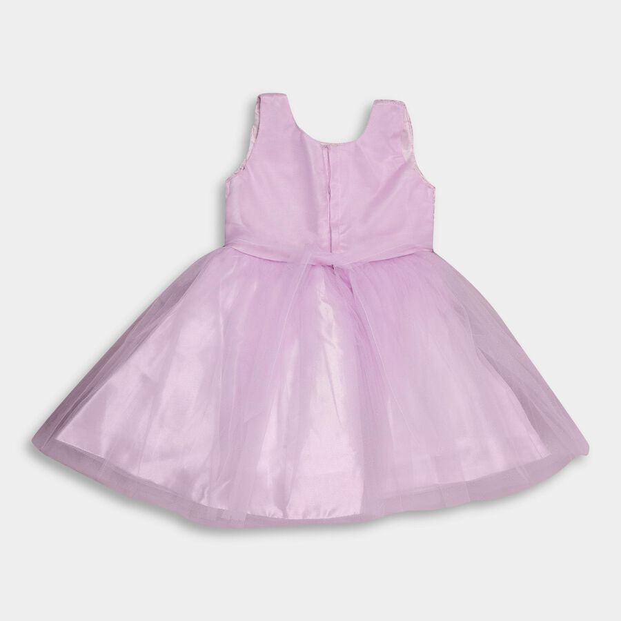 Girls' Frock, Lilac, large image number null