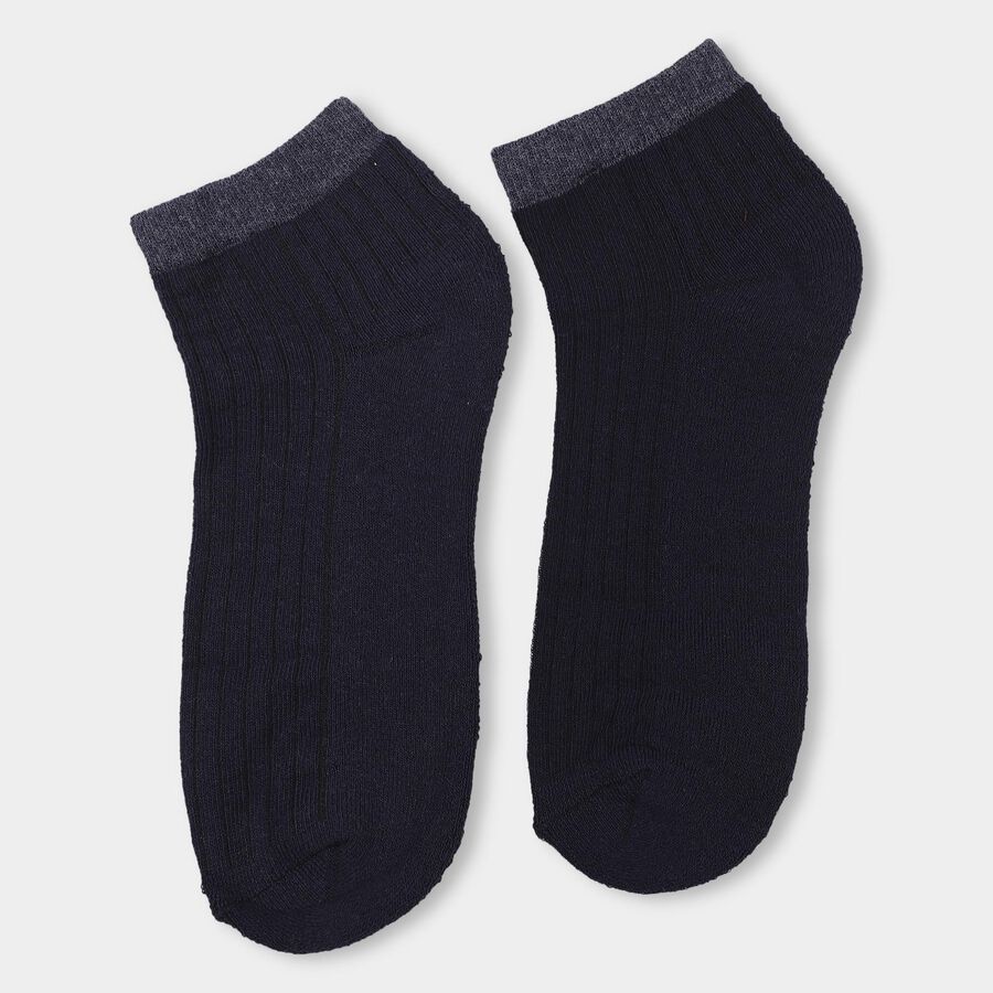 Men'sSocks, Mid Blue, large image number null