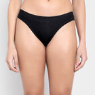 Cotton Solid Panty, काला, small image number null