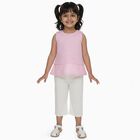Girls' Capri Set, Light Pink, small image number null
