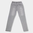Boys' Light Grey Regular Fit Basic Jeans, Charcoal, small image number null