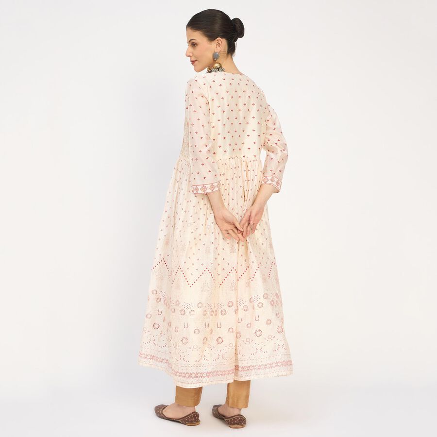 Ladies' Kurta , Off White, large image number null