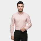 Men's Pink Formal Shirt, हल्का गुलाबी, small