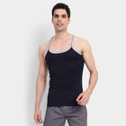Men's 100% Cotton Gym T-Shirt , Navy Blue, small image number null