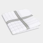 Men's Cotton Hanky, Light Grey, small