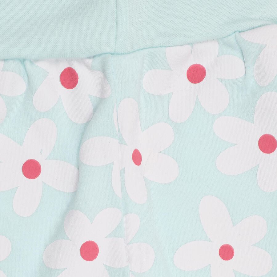 Infants' 100% Cotton Pyjama , Aqua, large image number null