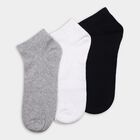 Men's Socks (Pack of 3), नेवी ब्लू, small