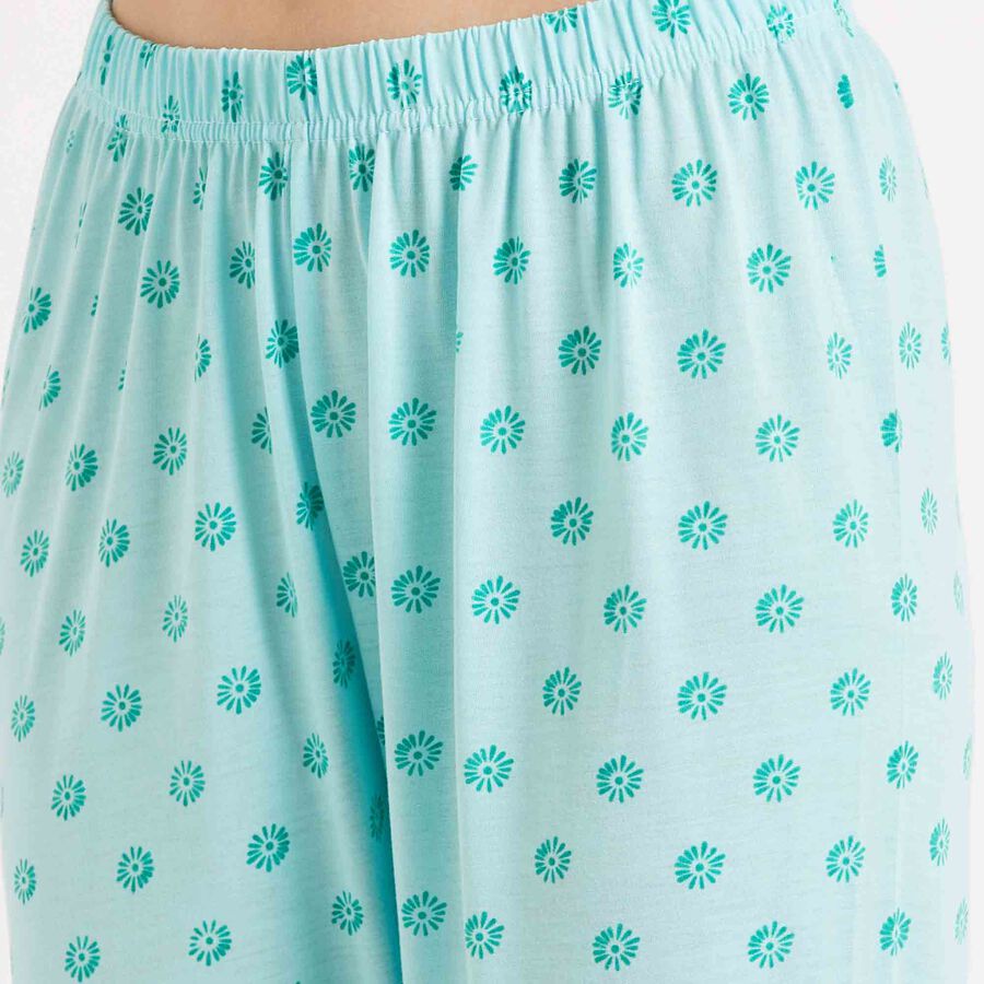 Printed Pyjama, हल्का हरा, large image number null