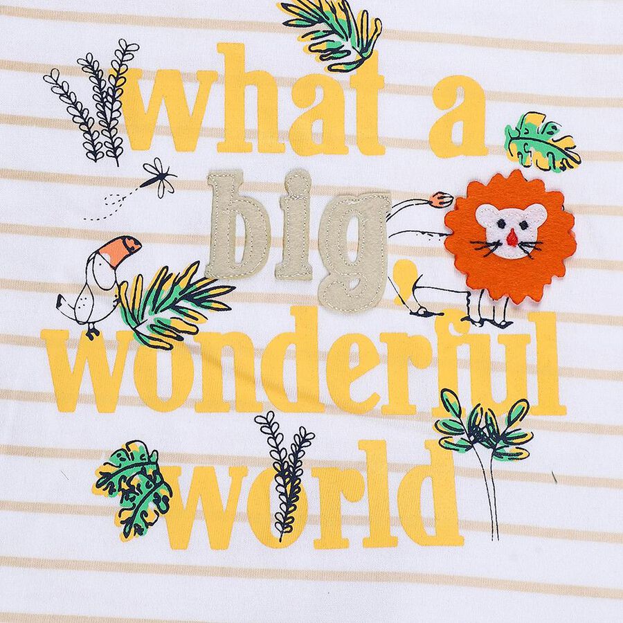 Infants' Baba Suit, गहरा पीला, large