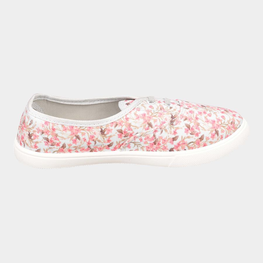 Women Lace-Ups Casual Shoes, Pink, large image number null