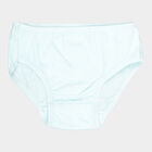 Girls Cotton Solid Panty, Light Blue, small image number null