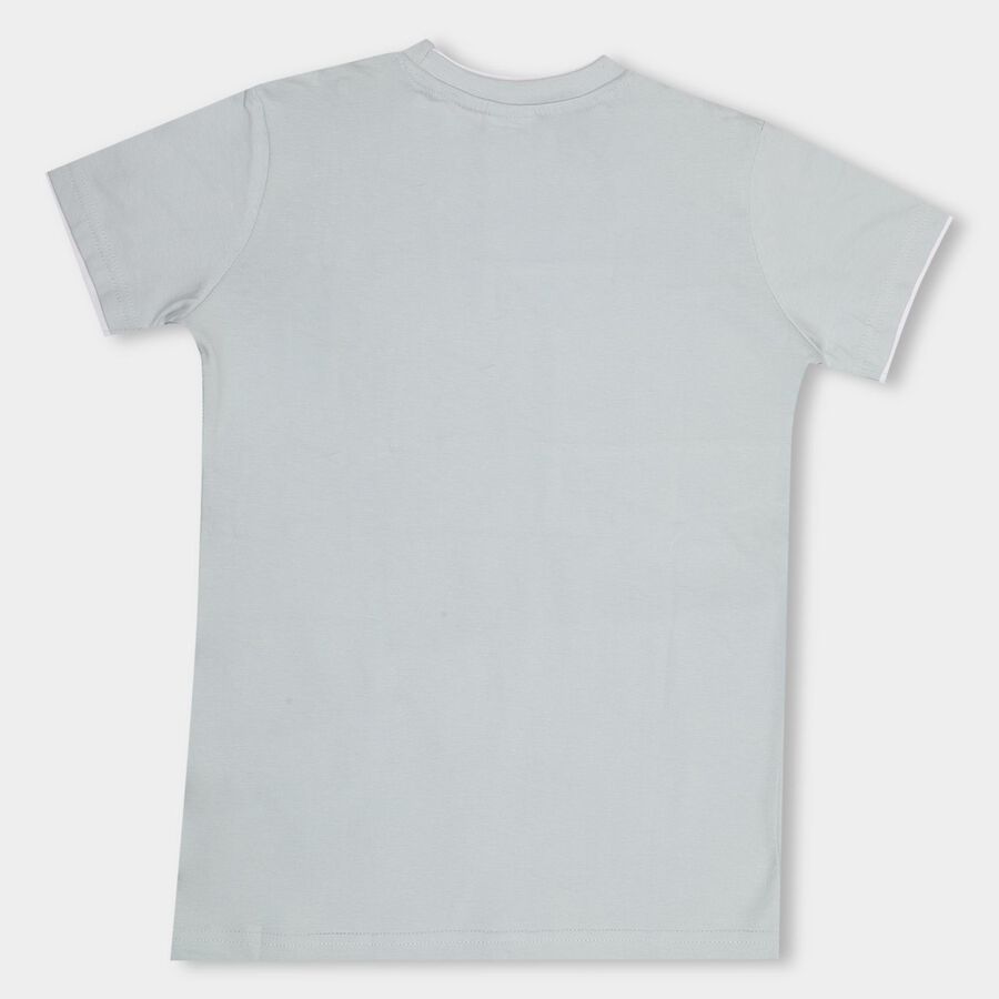 Boys' Half Sleeves T-Shirt , हल्का नीला, large image number null