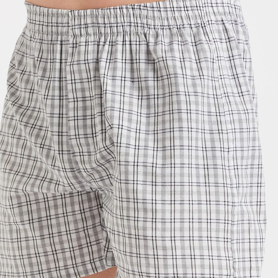 Men's Boxers, Light Grey, large