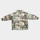 Infants Light Green Stand Collar Puffer Jacket, Light Green, small