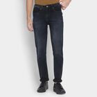 Men's Slim Fit Jeans, गहरा नीला, small image number null