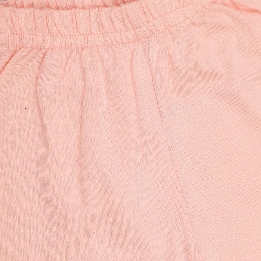 Infants' 100% Cotton Capri Set , Peach, large image number null