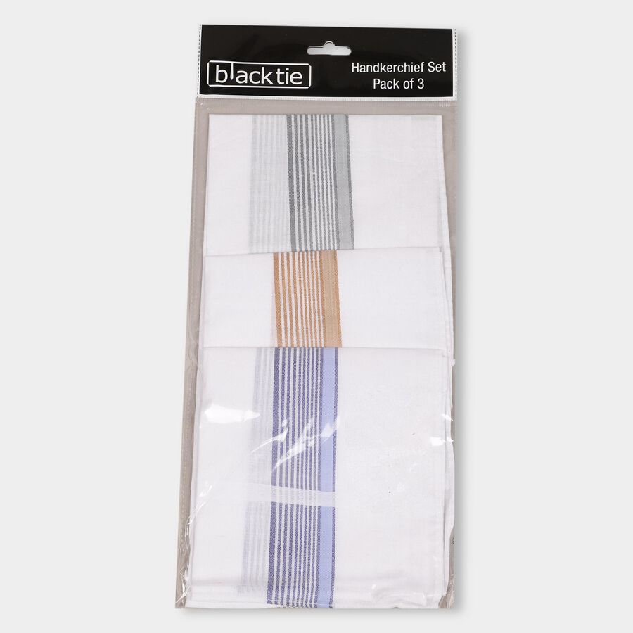 Men's Hanky, White, large image number null