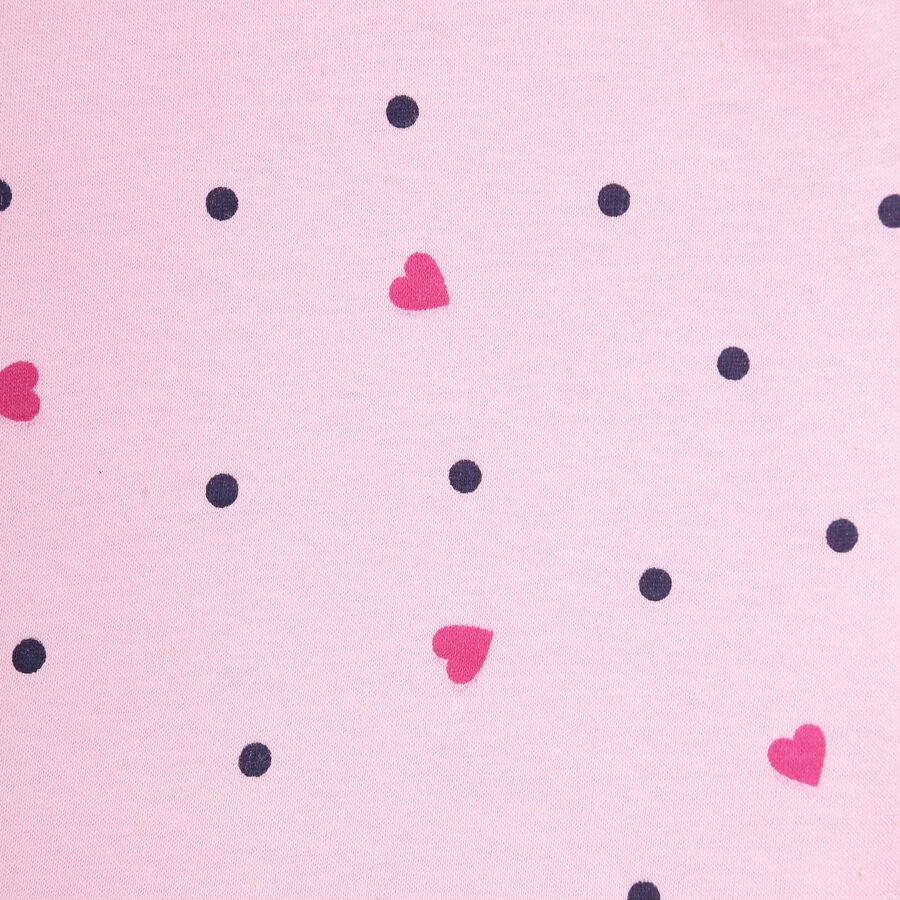 Boys Printed Pyjama, Pink, large image number null