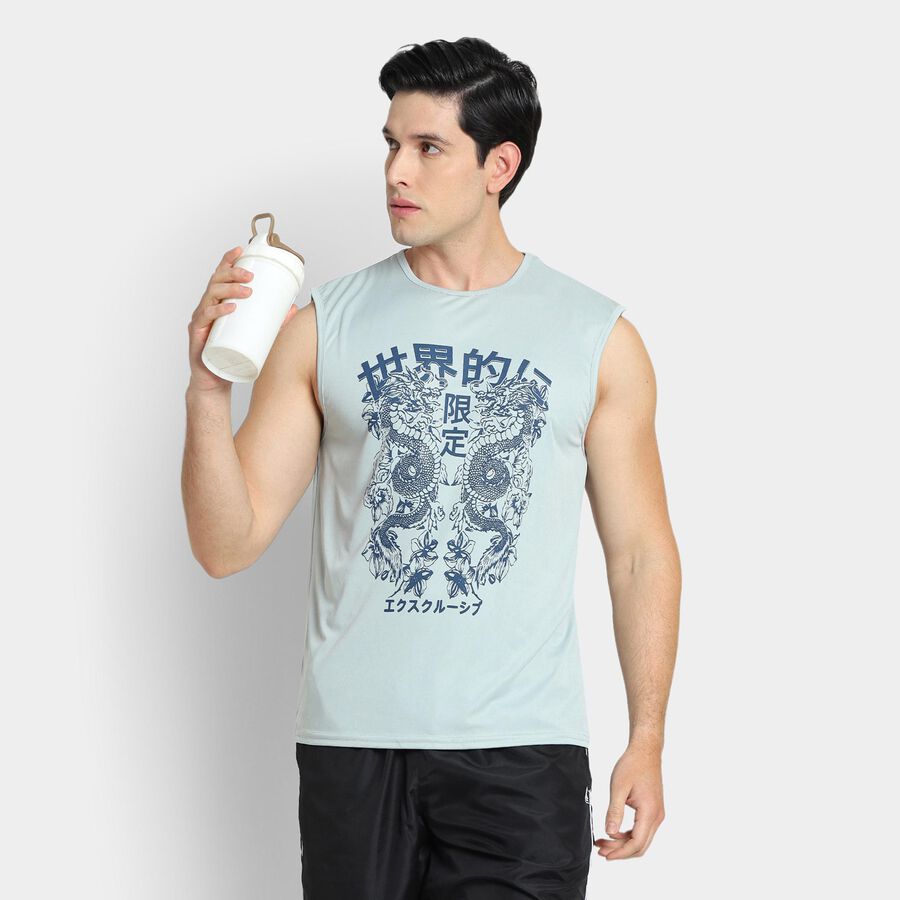 Men's T-Shirt , Light Grey, large image number null