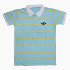 Boys' Half Sleeves T-Shirt, Light Blue, small