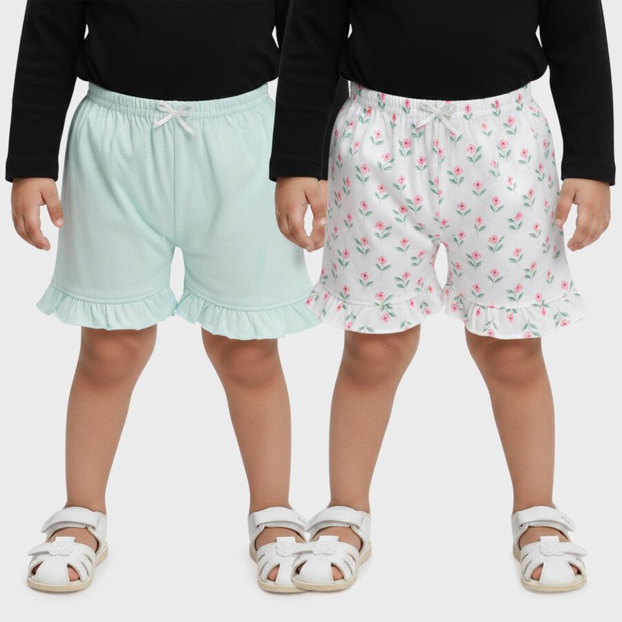 Infants' Half Pant, Light Green, large