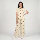Women's White Co-ord Set, Off White, small