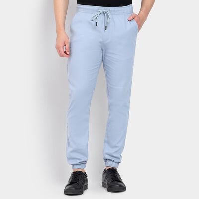 Men's 100% Cotton Slim Fit Casual Trousers