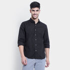Cotton Solid Casual Shirt, Olive, small image number null