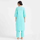 Embroidered Kurta, Light Blue, small image number null