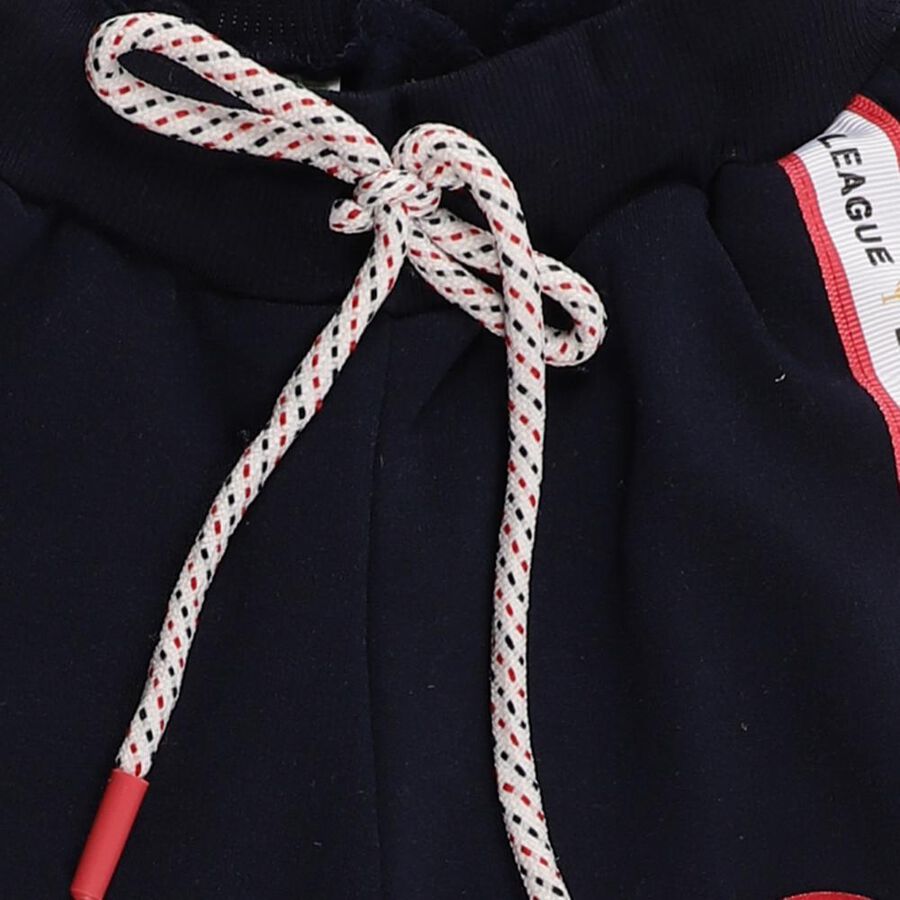Boys' Pyjama, Navy Blue, large image number null