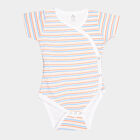 Infants Cotton Bodysuit, Peach, small image number null