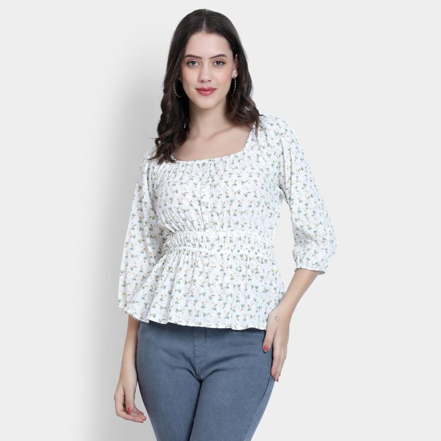 Ladies' Shirt , हल्का हरा, large image number null